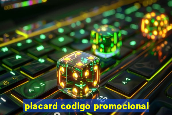 placard codigo promocional