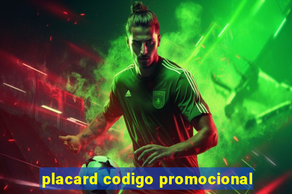 placard codigo promocional