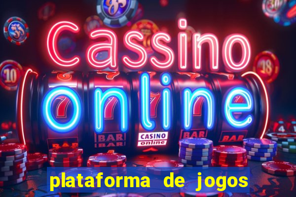 plataforma de jogos nova pagando