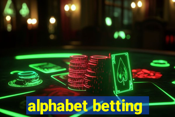 alphabet betting