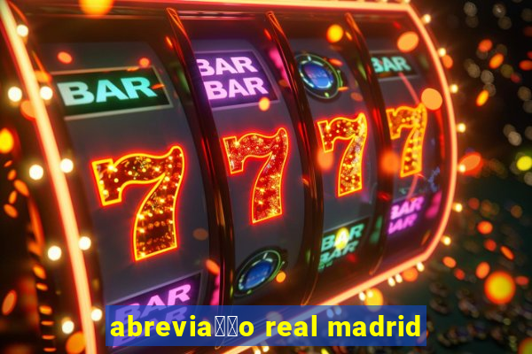 abrevia莽茫o real madrid