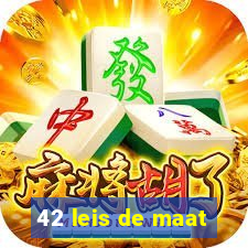 42 leis de maat