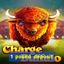 1 pound deposit bonus casino