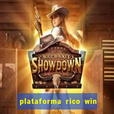 plataforma rico win paga mesmo