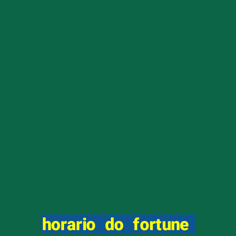 horario do fortune rabbit Commercial