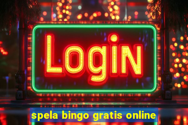 spela bingo gratis online