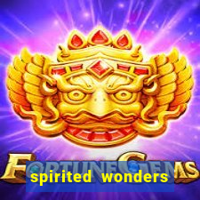 spirited wonders slot demo