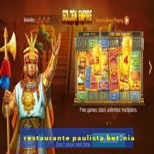 restaurante paulista bet芒nia