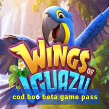 cod bo6 beta game pass