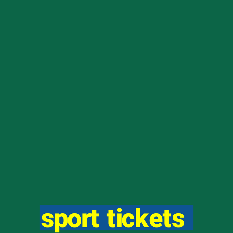 sport tickets