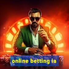 online betting ia