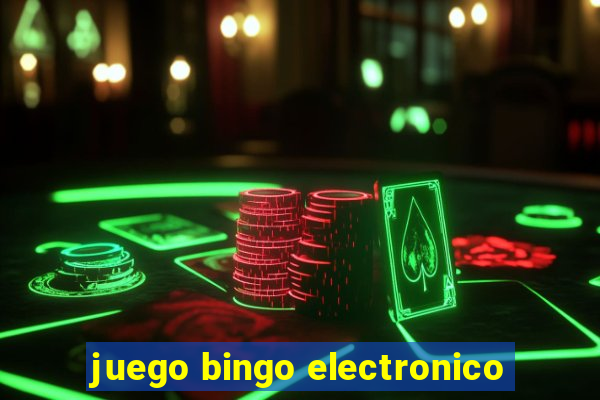 juego bingo electronico