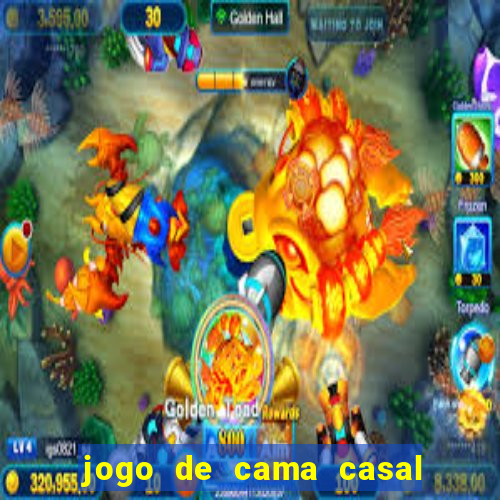 jogo de cama casal 200 fios percal