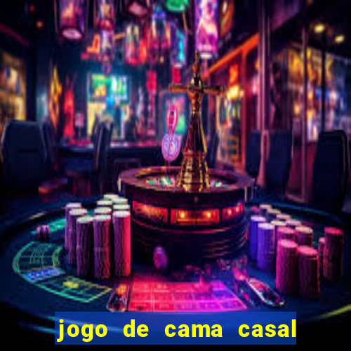 jogo de cama casal 200 fios percal