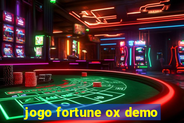 jogo fortune ox demo