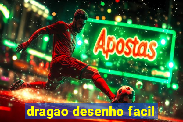 dragao desenho facil