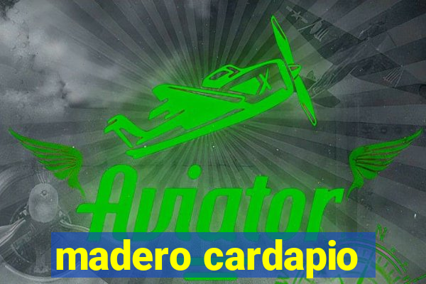 madero cardapio