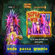 onde passa gremio x operario