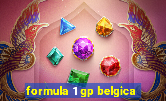 formula 1 gp belgica