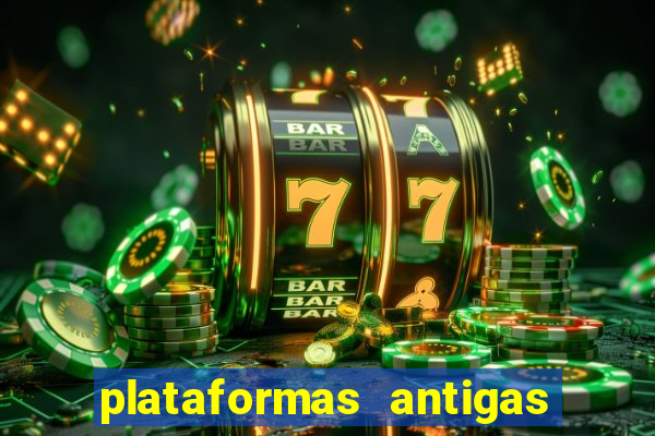 plataformas antigas de jogos