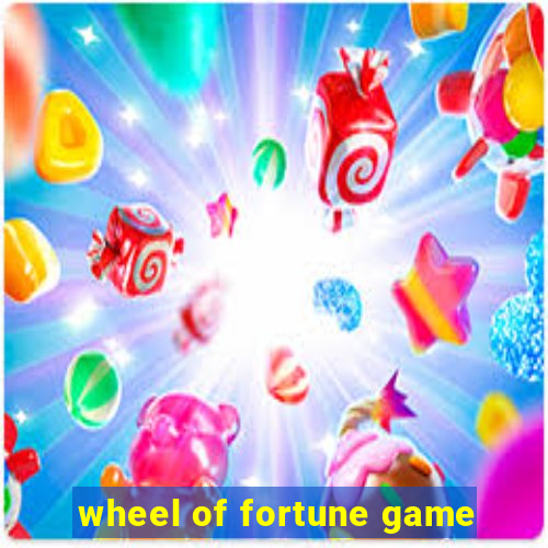 wheel of fortune game