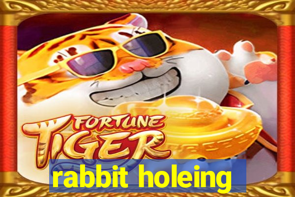 rabbit holeing