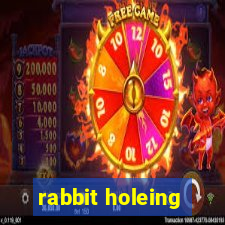 rabbit holeing