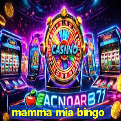 mamma mia bingo