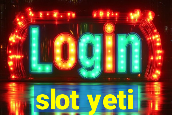 slot yeti