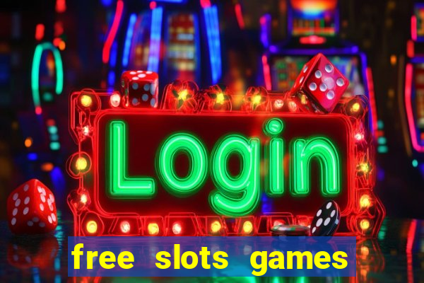 free slots games real money