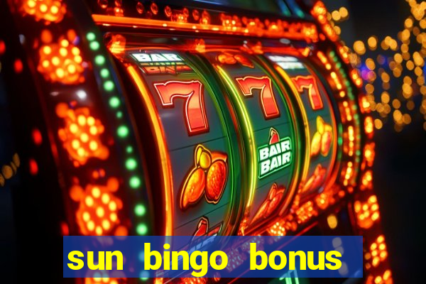 sun bingo bonus terms and conditions