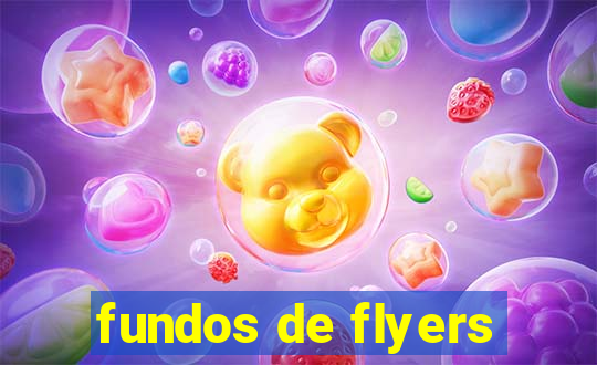 fundos de flyers