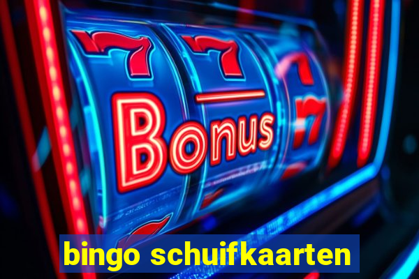 bingo schuifkaarten