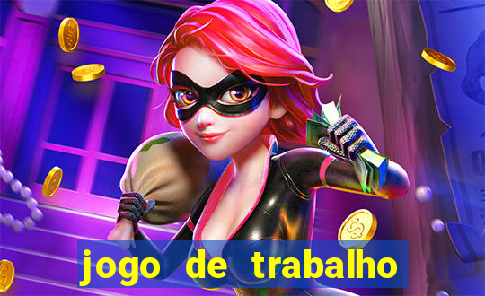 jogo de trabalho no escritório