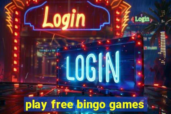 play free bingo games