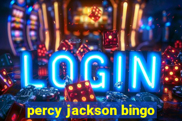 percy jackson bingo