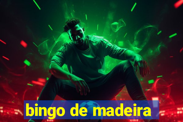 bingo de madeira