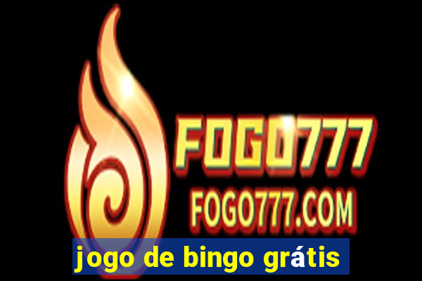 jogo de bingo grátis