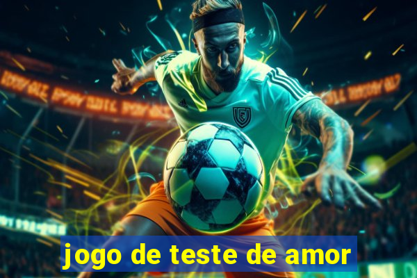 jogo de teste de amor