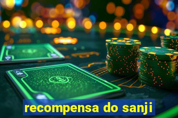 recompensa do sanji