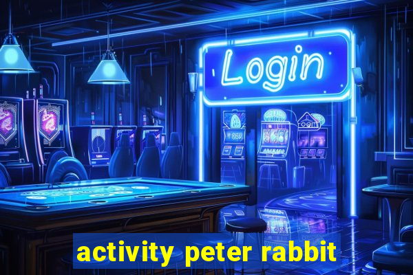 activity peter rabbit