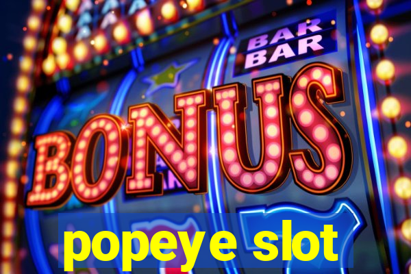 popeye slot