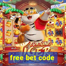 free bet code