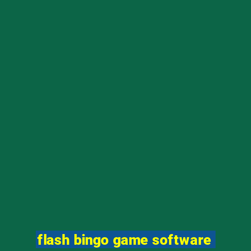 flash bingo game software