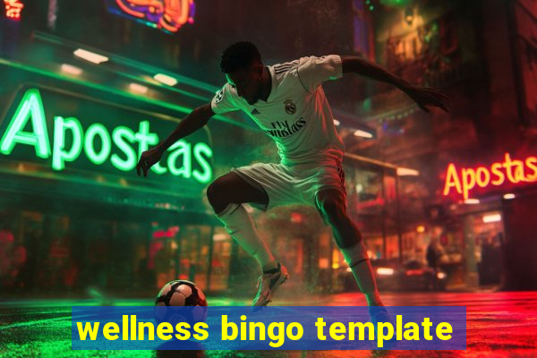 wellness bingo template