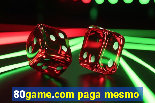 80game.com paga mesmo