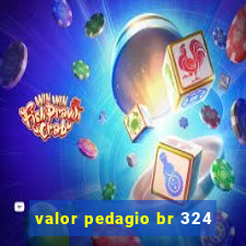 valor pedagio br 324