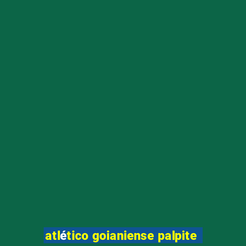 atlético goianiense palpite