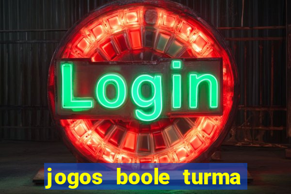 jogos boole turma da m么nica