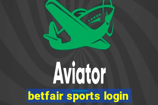 betfair sports login